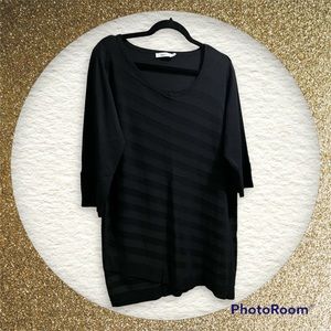 Ricki’s Ladies XL Black Tunic Sweater